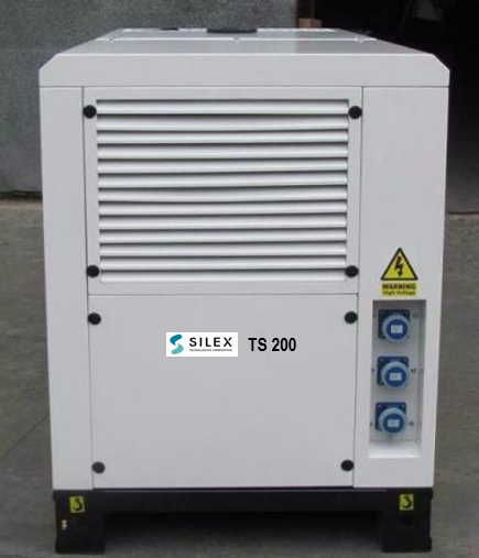 Microturbina a gás SÍLEX TS-200 geradora de energia elétrica de 200 kWh
